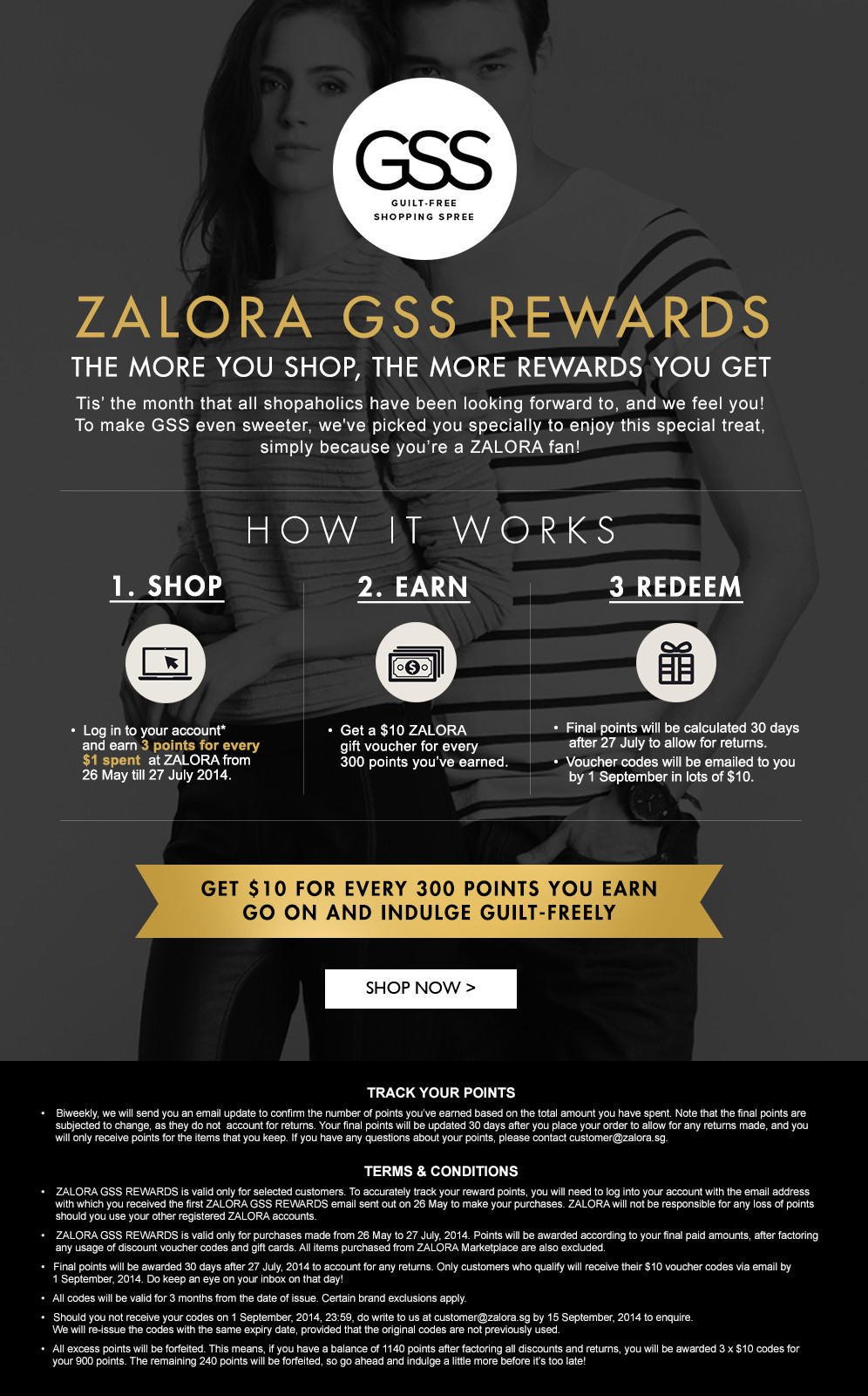 Zalora GSS Rewards